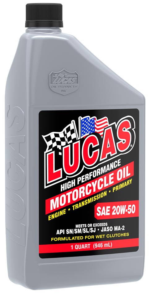 High Performance Conventional Motorcycle Oil 20w-50