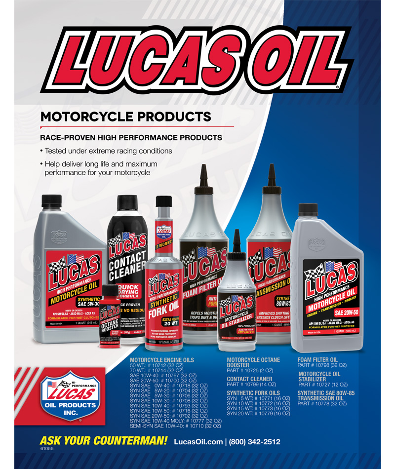 High Performance Conventional Motorcycle Oils – Lucas Oil Products