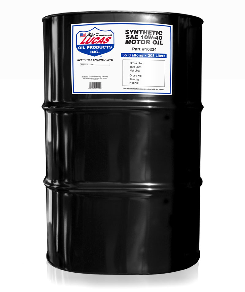 Syn 10W-40 Motor Oil - 55 Gallon