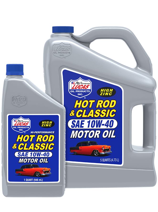 Hot Rod & Classic Car 10W-40 Motor Oil – Lucas Oil Products, Inc. – Keep  That Engine Alive!