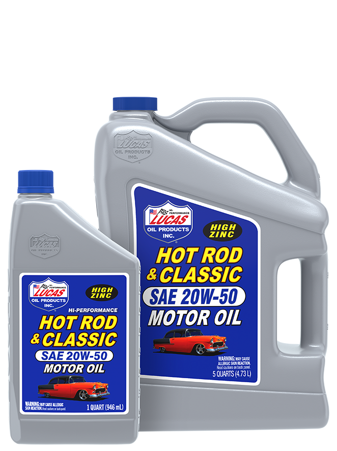 Hot Rod & Classic Cars SAE 20W-50 Motor Oil