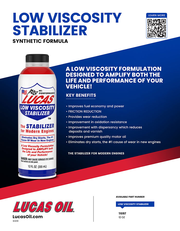 Low Viscosity Stabilizer flyer