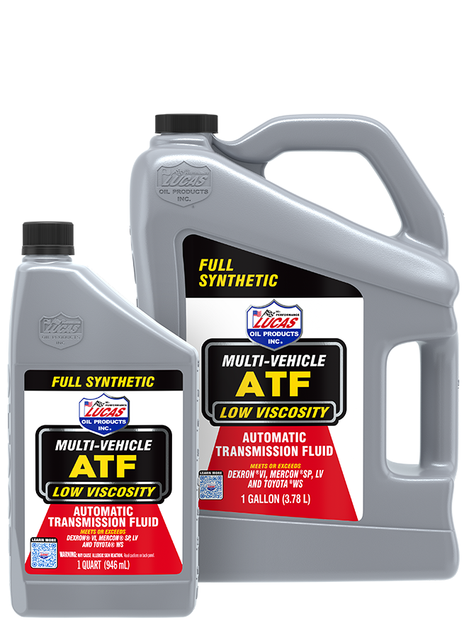 Low Viscosity Synthetic Multi-Vehicle Automatic Transmission Fluid