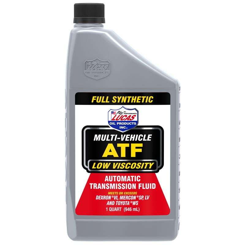 Low Viscosity Synthetic Multi-Vehicle Automatic Transmission Fluid – Lucas  Oil Products, Inc. – Keep That Engine Alive!