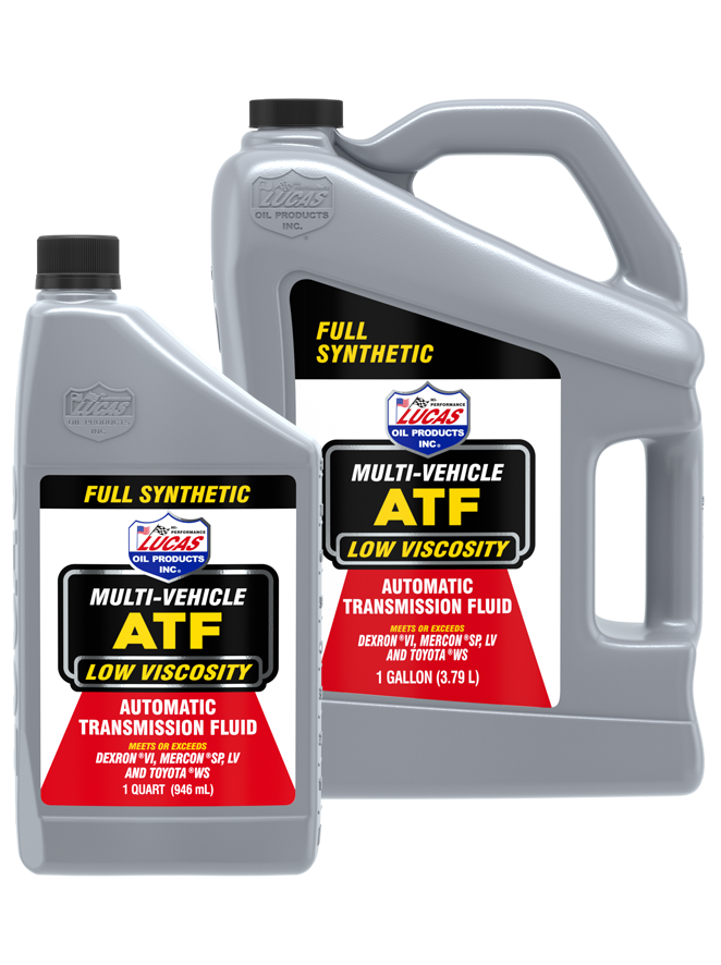 Low Viscosity Synthetic Multi-Vehicle Automatic Transmission Fluid – Lucas  Oil Products, Inc. – Keep That Engine Alive!