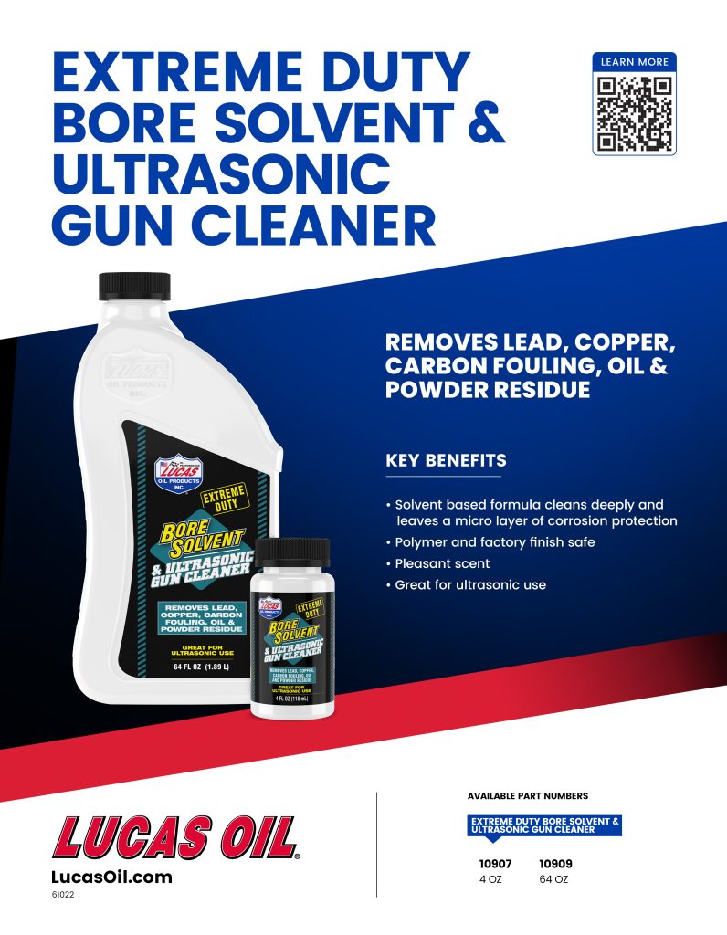 Extreme Duty Bore Solvent & Ultrasonic Gun Cleaner Flyer