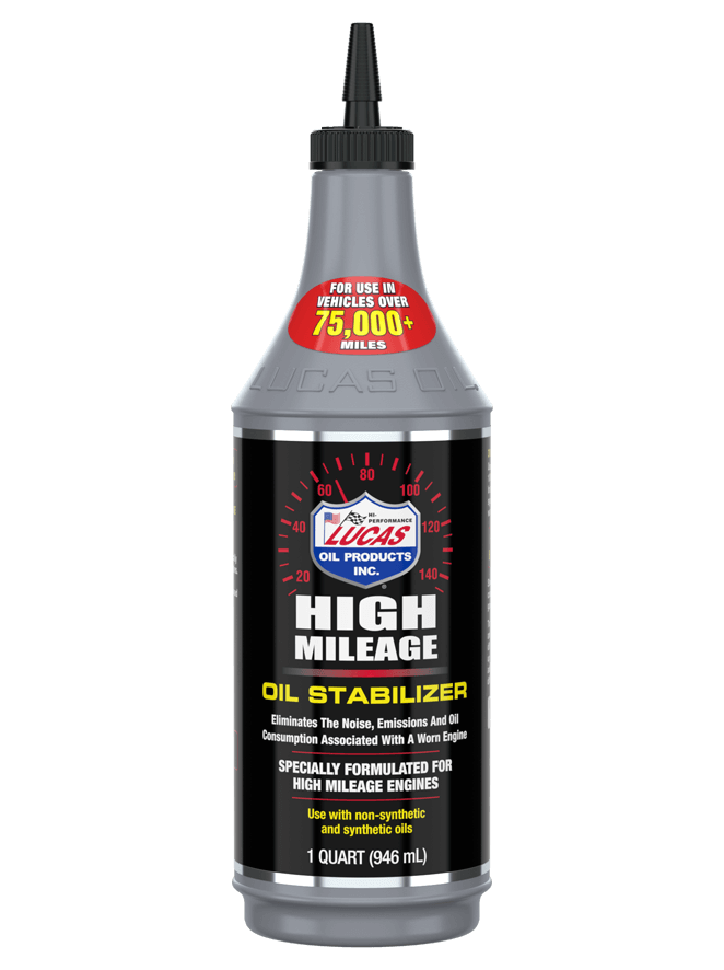 Lucas Oil High Mileage 1 qt Oil Stabilizer