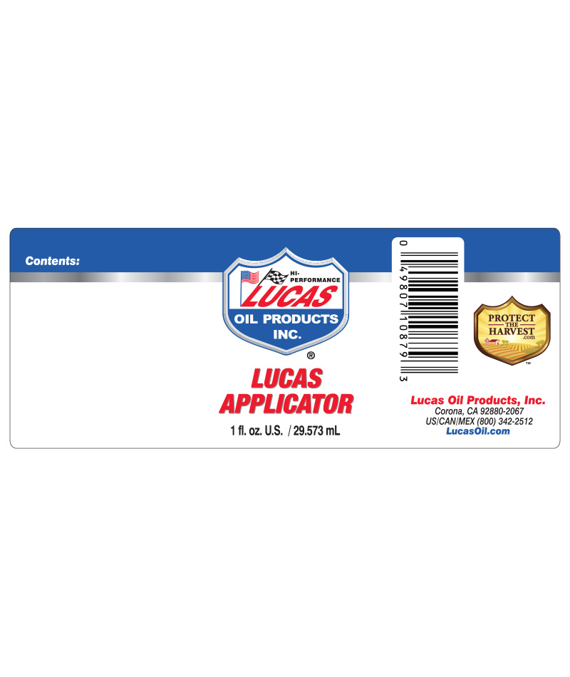 Lucas Oil Applicator Bottle - 1oz (Label)
