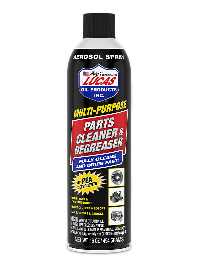 Multi-Purpose Parts Cleaner & Degreaser – Lucas Oil Products, Inc. – Keep  That Engine Alive!