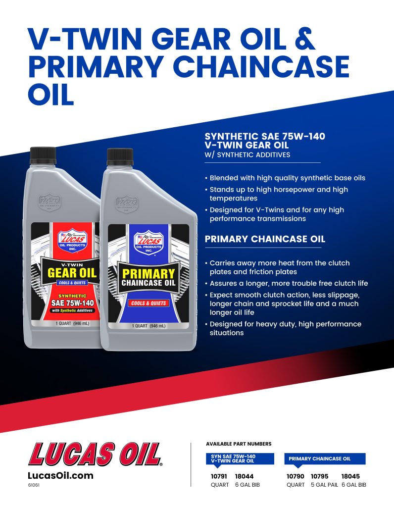 Primary Chaincase Oil Flyer