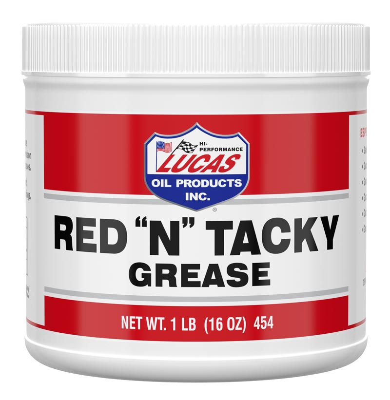 svejsning tricky Modsigelse Red “N” Tacky Grease – Lucas Oil Products, Inc. – Keep That Engine Alive!