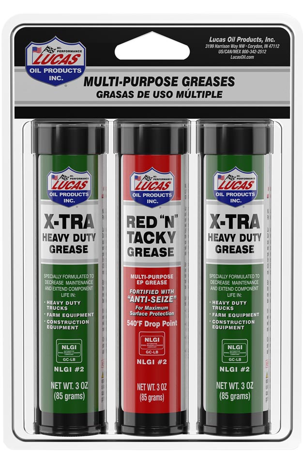 Red N Tacky Grease multi-purpose 3 pack