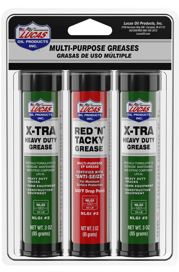 Red N Tacky Grease multi-purpose 3 pack