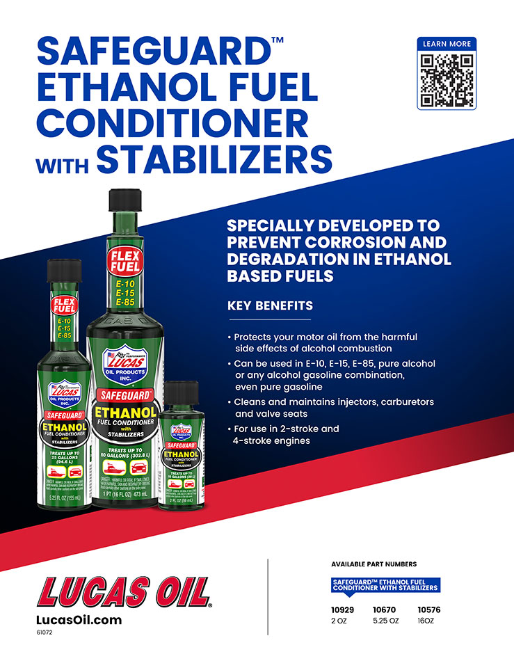 Safeguard™ Ethanol Fuel Conditioner with Stabilizers flyer
