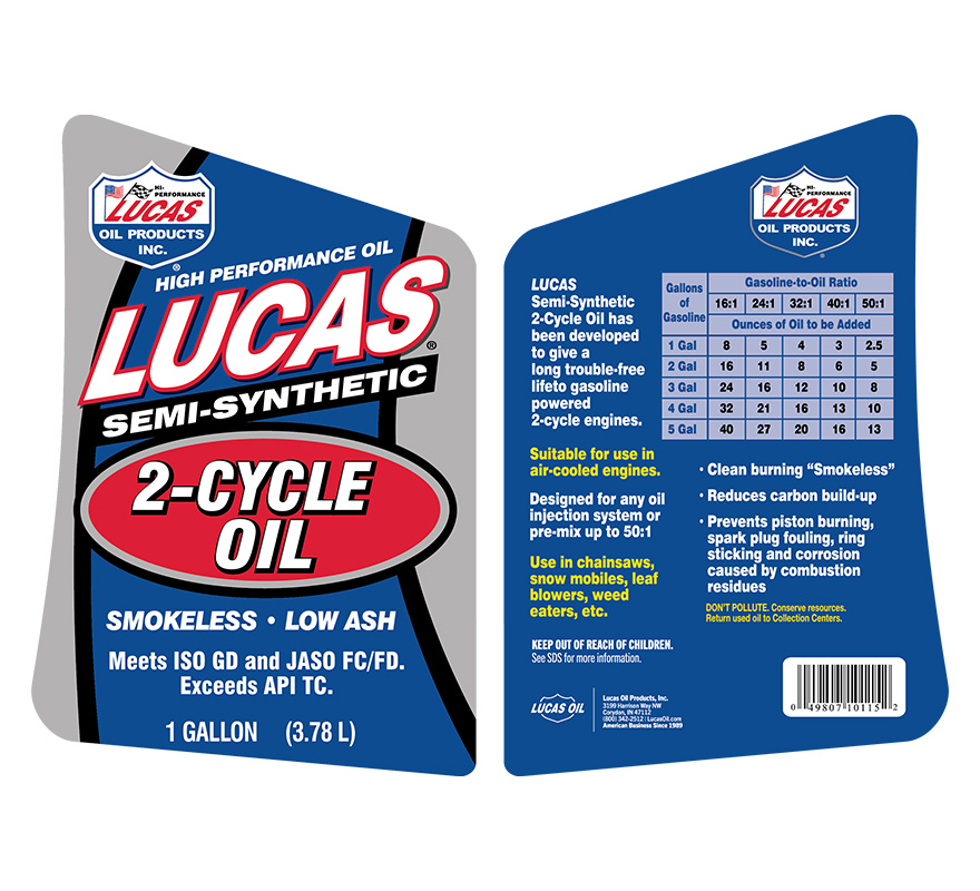 Semi Synthetic 2-Cycle Oil 1 gallon