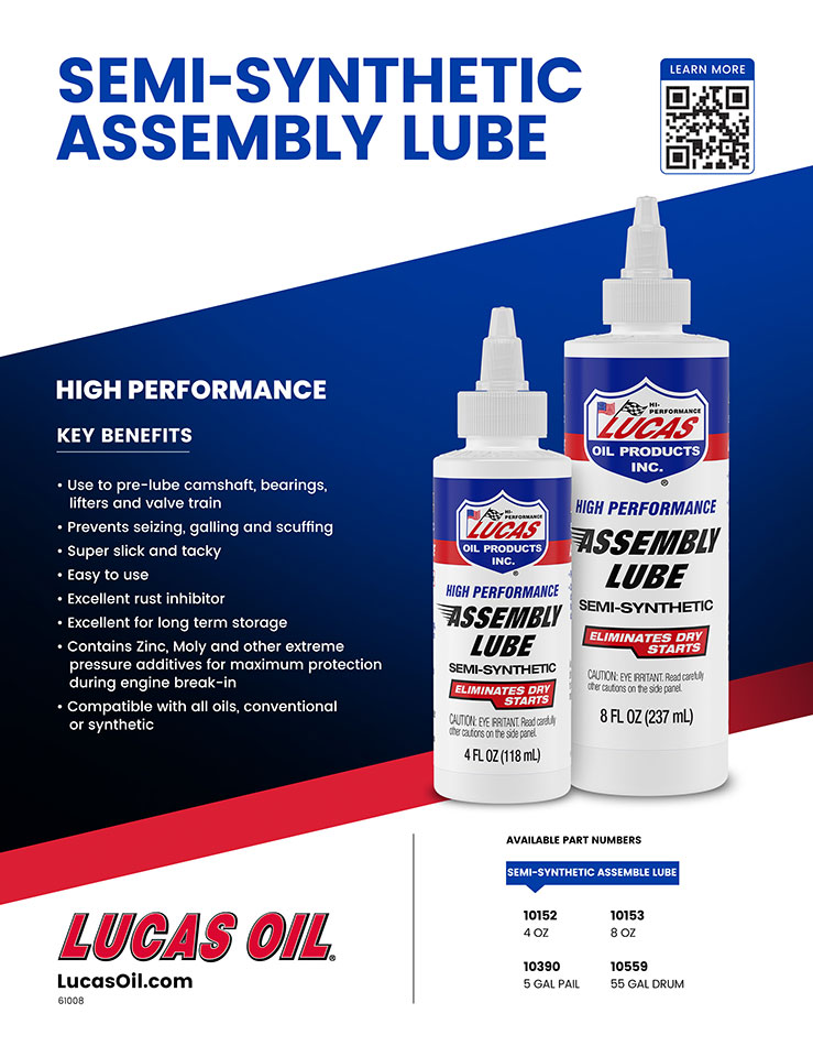 Assembly Lube Flyer
