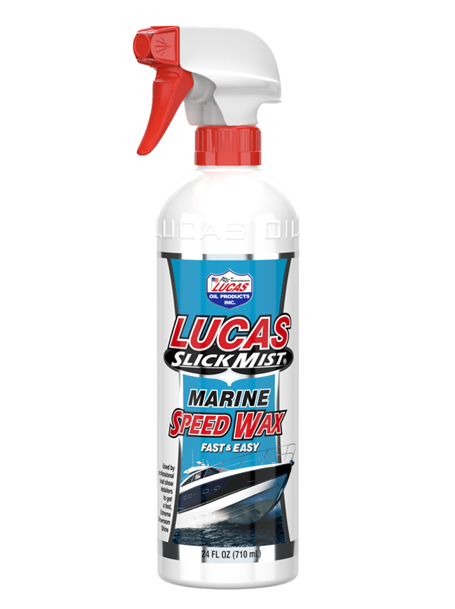 A bottle of Lucas Oil Safeguard Ethanol Fuel Conditioner.