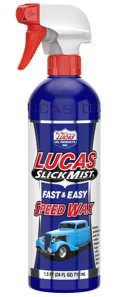 Lucas Oil Products Slick Mist Speed Wax Spray 24oz