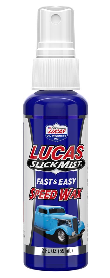 LUCAS SLICK MIST SPEED WAX Paint Gloss Intensifier Detailing Shine