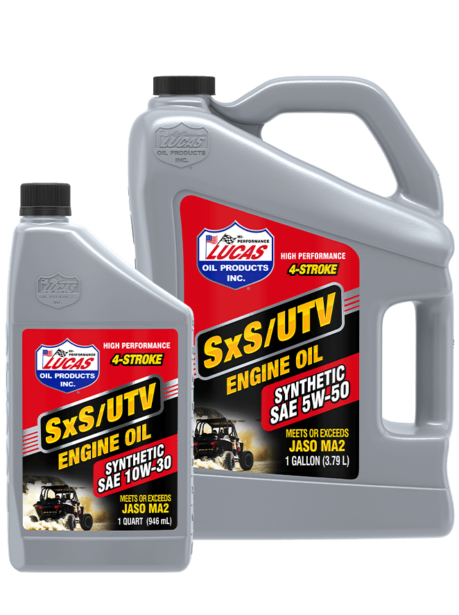 Synthetic 4-Stroke SxS Engine Oil