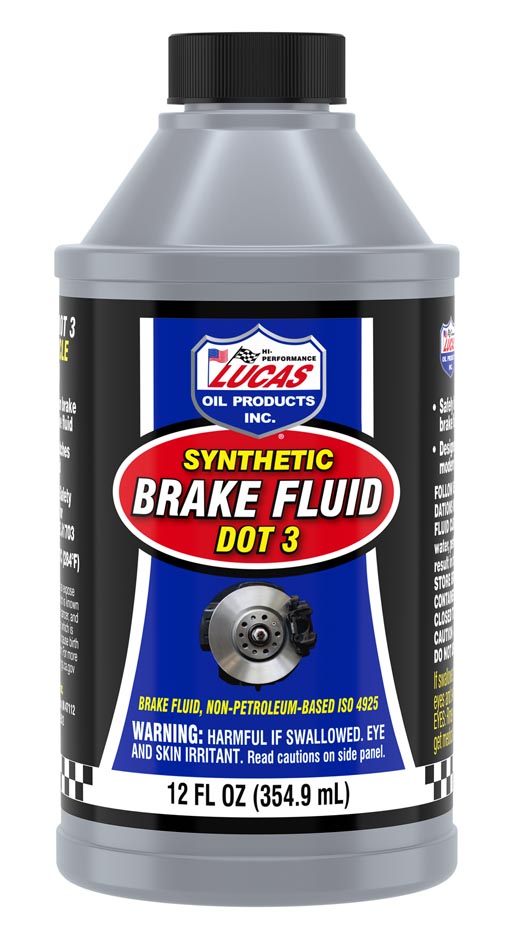 Synthetic Brake Fluid DOT3 - 12oz
