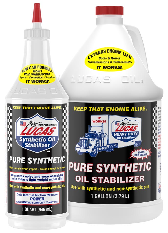 Lucas Oil 32 oz. Synthetic Heavy Duty Oil Stabilizer 10130 - The