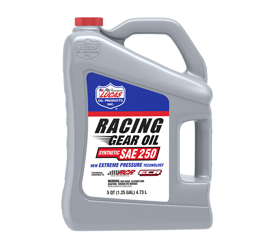 Synthetic SAE 250 Racing Gear Oil 5qt