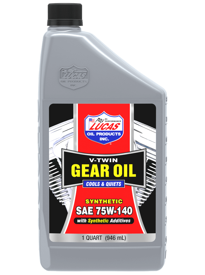 Synthetic SAE 75W-140 V-Twin Gear Oil