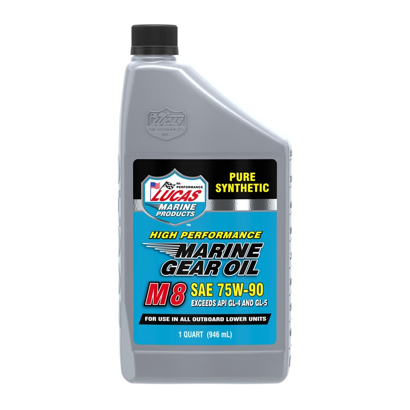 Marine Gear Oil Synthetic SAE 75W-90 M8 quart