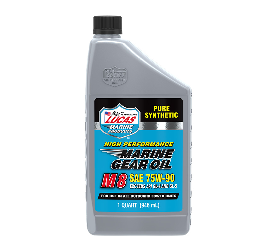 Marine Gear Oil Synthetic SAE 75W-90 M8 quart