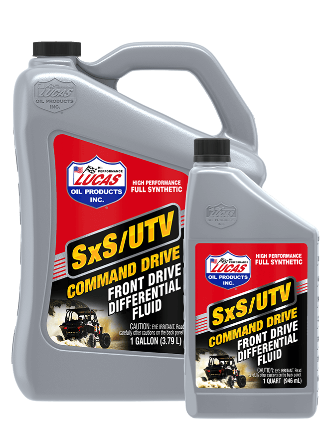 Synthetic SxS Command Drive Front Drive Differential Fluid