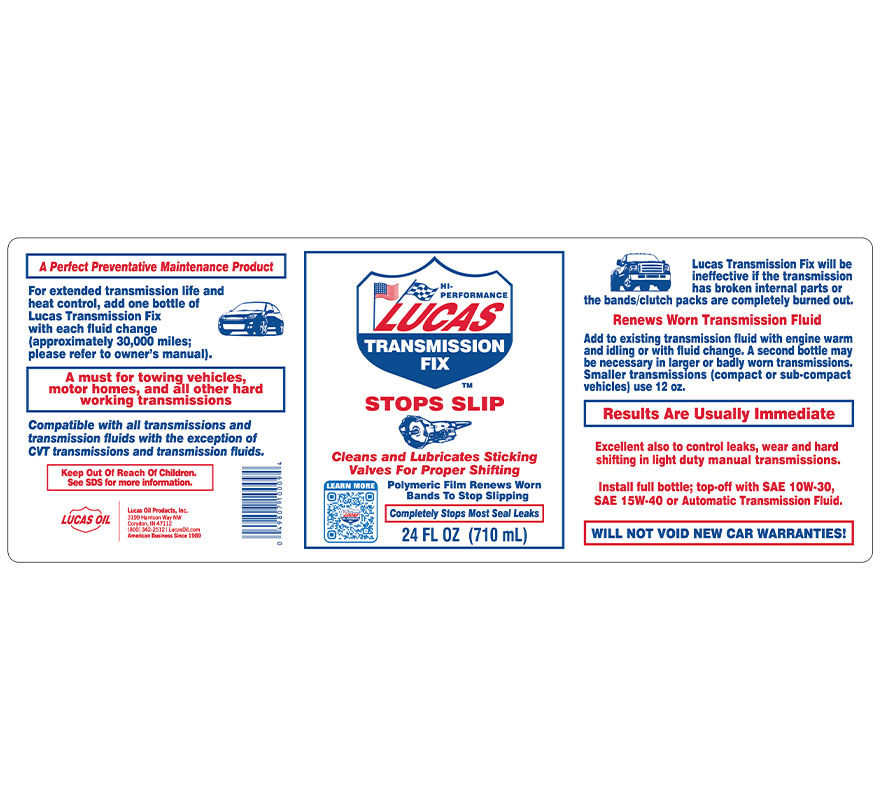 Transmission Fix - 24oz (Label)