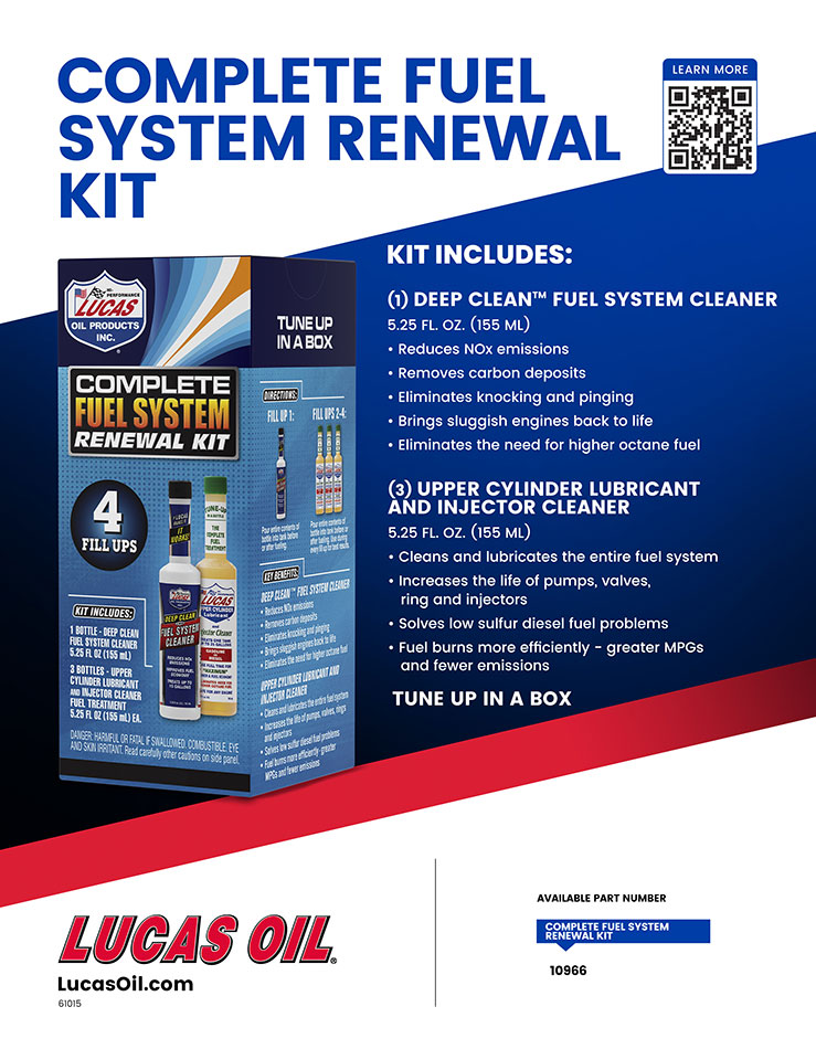 Complete Fuel System Renewal Kit flyer