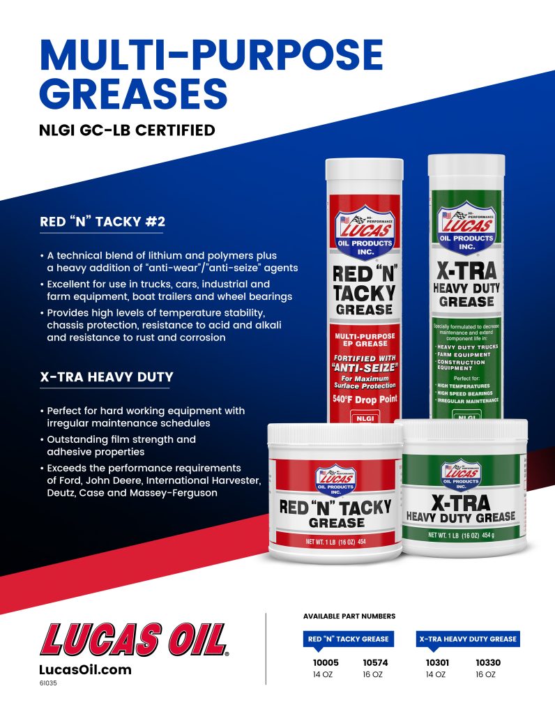 Red "N" Tacky and Xtra HD Grease Flyer
