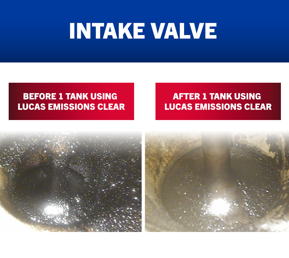 Intake valve results