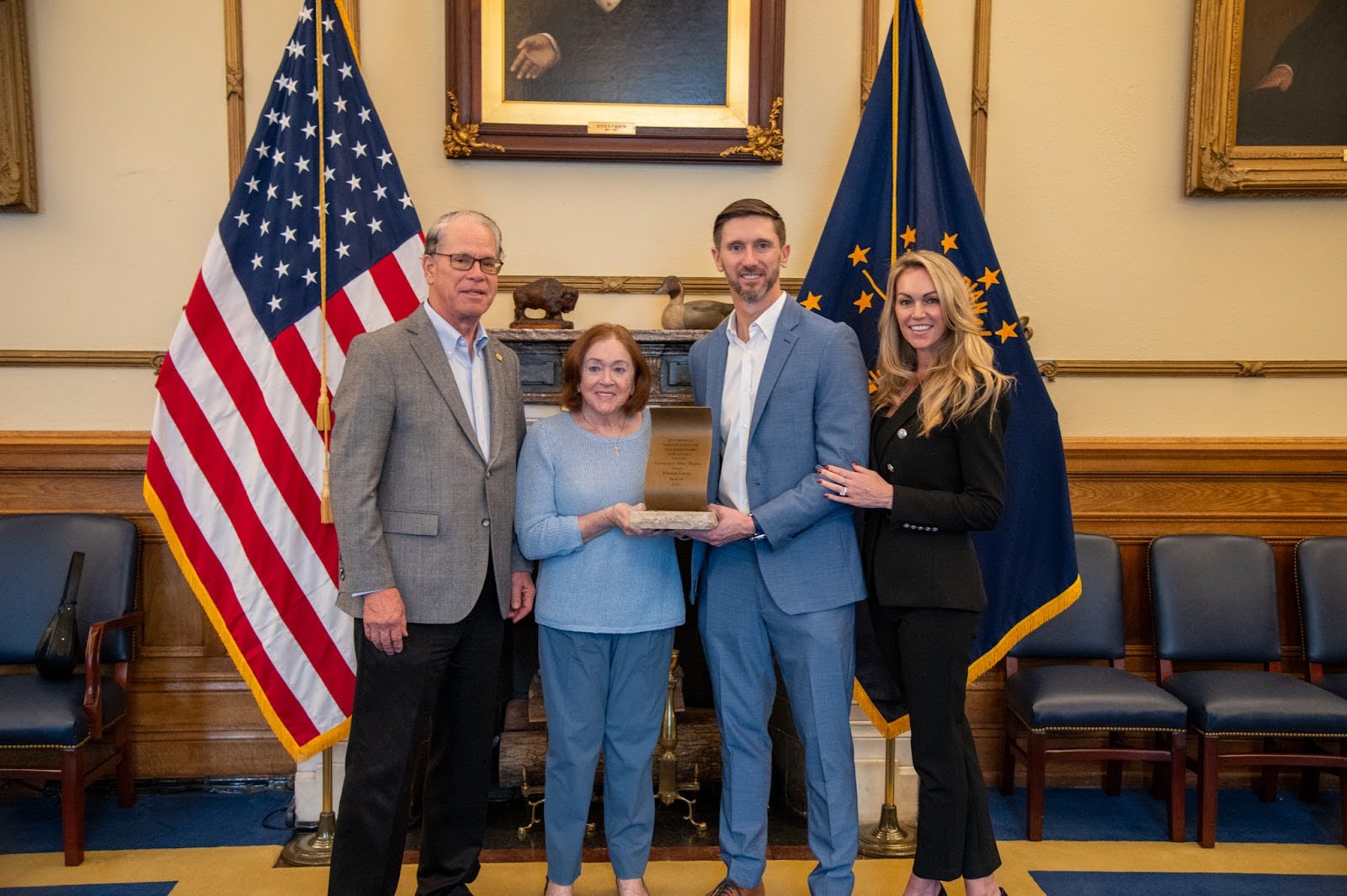 Lucas Oil Founder Forrest Lucas Honored Posthumously with Indiana’s Most Prestigious Sachem Award